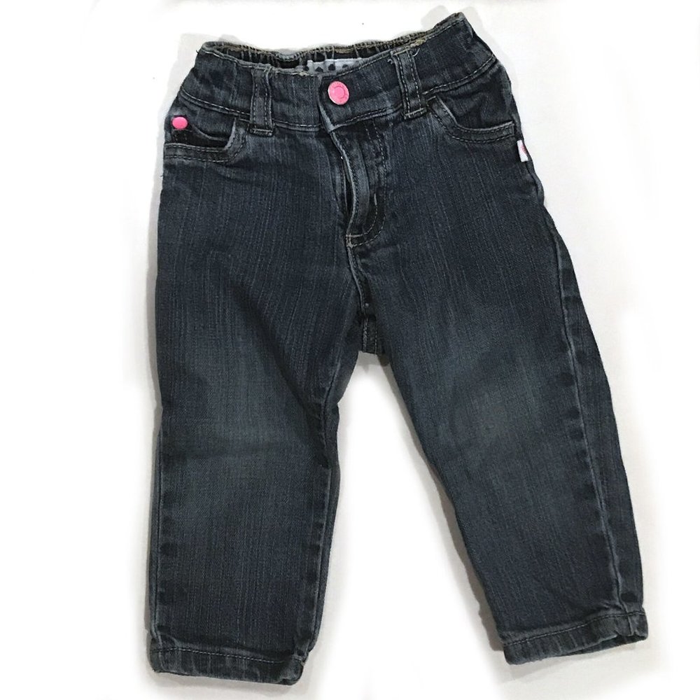 Carter's Denim Blue Jeans Toddler Girls Size - 12m